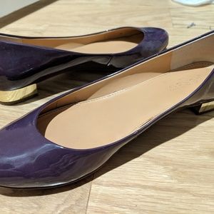 J. Crew Factory Patent Ballet Flats